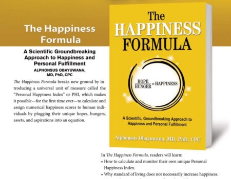 Book cover: The Happiness Formula by Alphonso Gilyard.